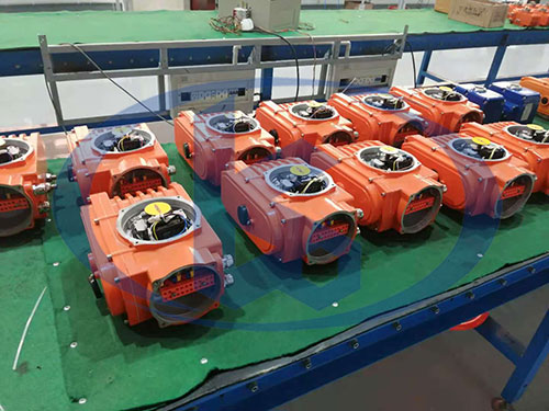 電動(dòng)執(zhí)行器生產(chǎn)車(chē)間