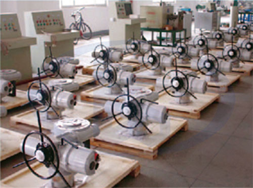 多回轉(zhuǎn)電動(dòng)執(zhí)行器生產(chǎn)圖