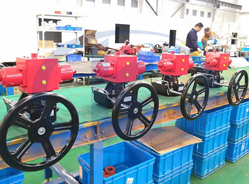 液動執(zhí)行器生產過程