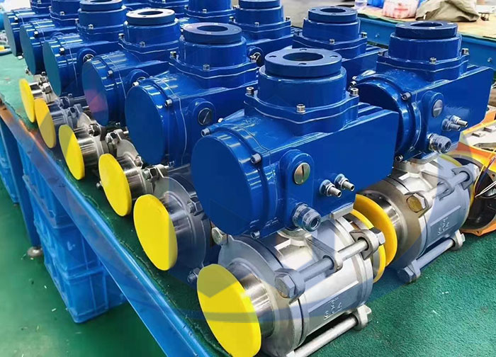 電動絲扣球閥出廠前檢驗