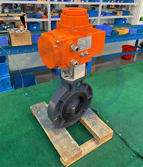 電動塑料蝶閥出廠前檢驗